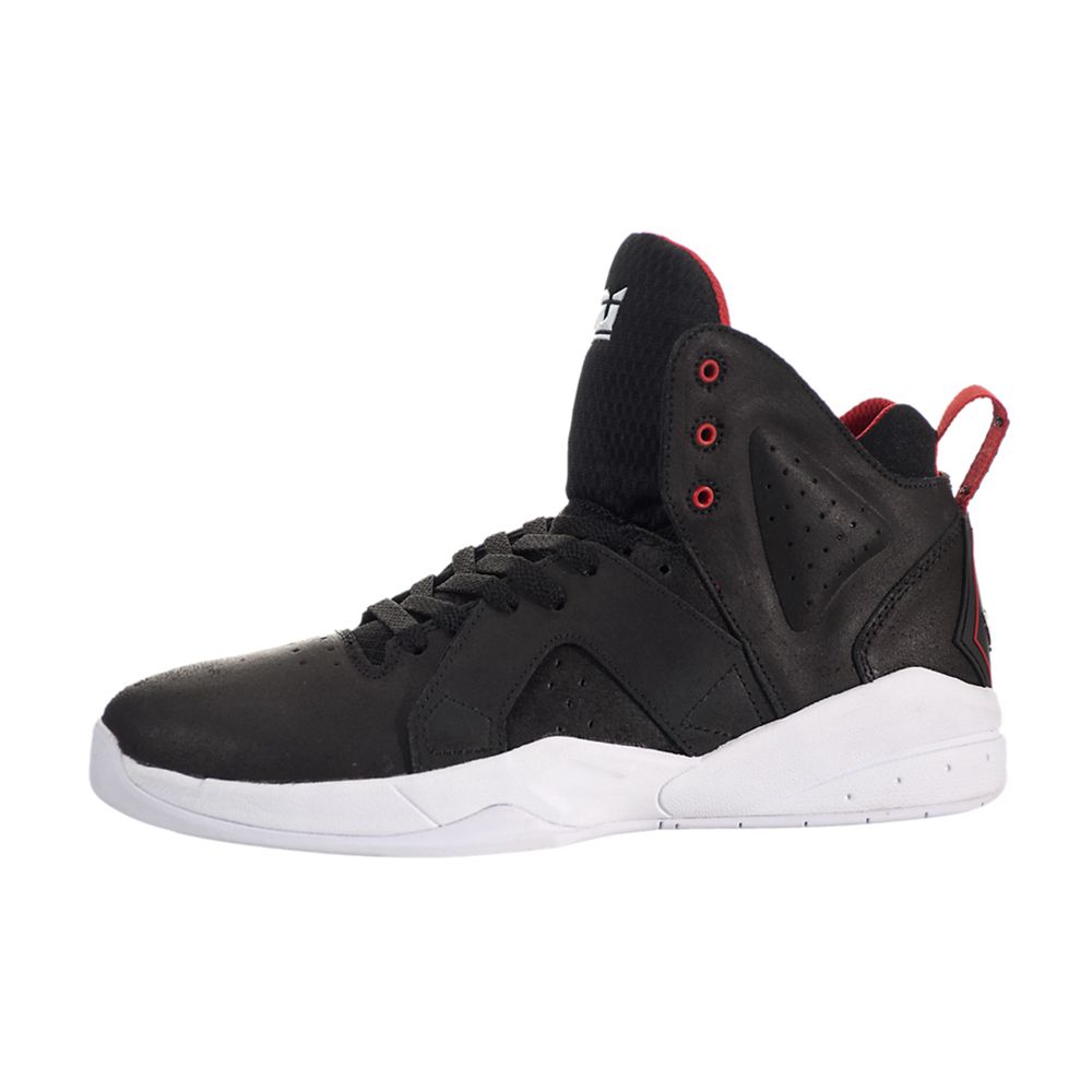 Chaussures de Skate Supra Magazine Noir Black/Red-White Homme | AQF-27585615